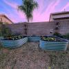 image17quot Tall UShape Raised Garden Bed Metal Raised Planter Bed for Vegetables Flowers Ground Planter Box Standard Size Modern GrayModern Gray