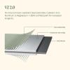 imageVego garden 17quot Tall 6 in 1 Novel Modular Raised Garden Bed Kit Metal Planter Box with 2 in 1 Wrench ampamp Magnetic Plant Tags for Vegetables Flowers Fruits Pearl WhitePearl White