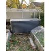 imageVego garden 32quot Extra Tall Raised Garden Bed Kits10 in 1 Modular Raised Planter Box for Vegetables Flowers Fruits Oval Metal Raised GardenModern GrayModern Gray