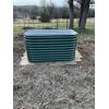 imageVego garden 32quot Extra Tall Raised Garden Bed Kits10 in 1 Modular Raised Planter Box for Vegetables Flowers Fruits Oval Metal Raised GardenModern GrayBritish Green