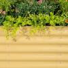 imageVego garden Raised Garden Bed Kit 17quot Tall 10 in 1 Modular Raised Garden Beds Kit Metal Planter Box for Vegetables Flowers Herbs Modern GraySunlit Oak