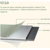 imageVego garden Raised Garden Bed Kit 17quot Tall 4 in 1 Modular Metal Raised Garden Beds Kit Metal Planter Box for Vegetables Flowers Herbs Modern GrayModern Gray