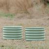 imageVego garden 17quot Tall Herb Garden 24quot Wide  Twin PackOlive Green