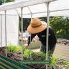 imageVego garden Cover System for 35 x 50 6 in 1 Garden BedVC2020TG2  For 20 x 20 Herb Bed Twin Pack