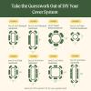 imageVego garden Cover System for 35 x 50 6 in 1 Garden BedVC2020TG2  For 20 x 20 Herb Bed Twin Pack