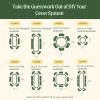 imageVego garden Cover System for 35 x 50 6 in 1 Garden BedVC2060G2  For 20 x 60 Elevated Rolling Bed