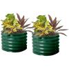 imageVego garden 17quot Tall Herb Garden 24quot Wide  Twin PackBritish Green