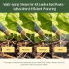 image16 Gallon Tree Watering Bag 4 Pack and 40ft Drip Irrigation System for Raised Garden Beds