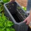 imageMetal InGround Worm Composter inBed Composting Bins for Raised Garden Beds Outdoor Compost System