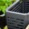 imageMetal InGround Worm Composter inBed Composting Bins for Raised Garden Beds Outdoor Compost System