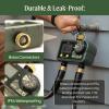 imageVego 2 Zone Sprinkler Timer with Brass Inlet Watering Timer for Garden Hose with Dual Channel Programmable Rain DelayManual WateringAutomatic Irrigation  Water Hose Timer for Yard Lawn2Zone