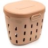 imageVego Garden InGround Worm Composter Outdoor Farm Compost Bin 7 Gallons BPAFree Composting System for Raised Garden Beds Tawny BrownTawny Brown