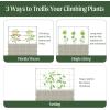 imageVego Garden Metal Frame Tomato Trellis Garden Trellis for Climbing Plants Like Cucumber Beans Tomatoes ampamp Vines 95ft Long Metal Trellis for Raised Garden Beds50ft