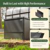 imageVego Garden Modern Metal Compost Bin Builtin Ventilation System Faster Compost Outdoor Composter