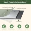 imageVego garden 17quot Tall 9 in 1 Raised Garden Bed Terra Cotta with 8Pack Solar Garden Lights