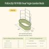 imageVego garden Modular Wall Trellis System Triple Section 40 Long for 20 x 40 Garden BedsVWT40 for 20 x 40 Garden Beds