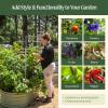 imageVego garden Modular Wall Trellis System Triple Section 40 Long for 20 x 40 Garden BedsVWT40 for 20 x 40 Garden Beds