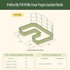 imageVego garden Modular Wall Trellis System Triple Section 40 Long for 20 x 40 Garden BedsVWTUJB for UShaped Jumbo Size