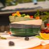 imageVego garden Salad Serving Bowl  2 Pack Olive GreenModern Gray