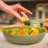 imageVego garden Salad Serving Bowl  2 Pack Olive GreenOlive Green