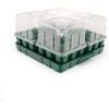 imageVego garden Seedling Suite Products 8 Pack Standard Seedling Trays with 10quot x 20quot Bottom Watering Trays10 x 10 Bottom Tray