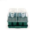 imageVego garden Seedling Suite Products 8 Pack Standard Seedling Trays with 10quot x 20quot Bottom Watering Trays10 x 10 Bottom Tray