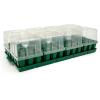 imageVego garden Seedling Suite Products 8 Pack Standard Seedling Trays with 10quot x 20quot Bottom Watering Trays10 x 20 Bottom Tray