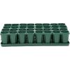 imageVego garden Seedling Suite Products 8 Pack Standard Seedling Trays with 10quot x 20quot Bottom Watering Trays10 x 20 Bottom Tray