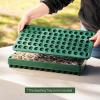 imageVego garden Standard Seedling Trays Without Lids 8 Pack Seed Trays for Seedlings Reusable Propagator Tray Growing Starter Tray Germination Trays Kit for GreenhouseGarden 8Cell per Tray1 Pack