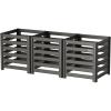 imageVego Garden 32quot Tall Modular Compost Bin 30quot x 30quot x 32quot90 x 30 x 32