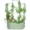 imageVego garden Modular Wall Trellis System Triple Section 40 Long for 20 x 40 Garden BedsVWT35 for 20 x 35 or 35 x 35 Garden Beds
