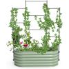 imageVego garden Modular Wall Trellis System Triple Section 40 Long for 20 x 40 Garden BedsVWT40 for 20 x 40 Garden Beds