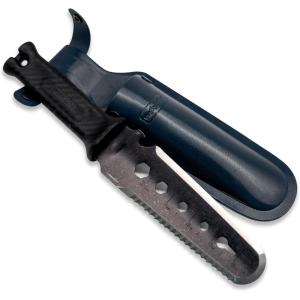 imageVego Garden Hori Hori Garden Knife Kit 10 in 1 Multifunctional Gardening Hand Tools with 420 Stainless Blade and Sheath for Weeding Pruning Digging Bottle Opener Wrench Nail Puller Carving