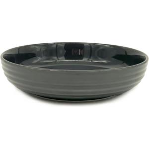 imageVego garden Salad Serving Bowl  2 Pack Olive GreenModern Gray