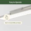 imageVego Garden Grow Lights Stand for Indoor Plants Full Spectrum LED Grow Light with Customized 5 Modes for Seed Starting Leafy Herbs Fruits ampamp Microgreens 1 Pack1 Tier Stand