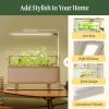 imageVego Garden Grow Lights Stand for Indoor Plants Full Spectrum LED Grow Light with Customized 5 Modes for Seed Starting Leafy Herbs Fruits ampamp Microgreens 1 Pack1 Tier Stand