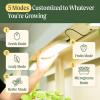 imageVego Garden Grow Lights for Indoor Plants Full Spectrum LED Grow Light with Customized 5 Modes for Seed Starting Leafy Herbs Fruits ampamp Microgreens 2 Packs4
