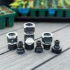 imageVego Garden Hose Fitting Quick Connector Set with Water Stop ampamp Lock Feature Quick Release Kit Hose Fittings and Adapters V2 Set of 5Set of 6 V1