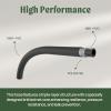 imageVego Garden Leader Hose 6ft with Brass Thread and Swivel Grip Sleeve 12quot Leader Garden Water Hose with Male to Female Fittings for Garden ampamp Yard58 100ft