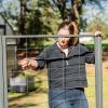 imageVego Garden Privacy Screen Trellis for 83quot Wide Modern Garden Beds Urban CharcoalMidnight Blue