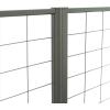 imageVego Garden Privacy Screen Trellis for 83quot Wide Modern Garden Beds Urban CharcoalUrban Charcoal