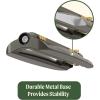 imageVego Turbo Oscillating Sprinkler wQuick Connector Starter Set Metal Base and 20 Precision Nozzles 3Way Adjustable for Large Yard and Lawn Covers up to 4973 sq ftSeaweed Green