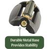 imageVego Turbo Oscillating Sprinkler wQuick Connector Starter Set Metal Base and 20 Precision Nozzles 3Way Adjustable for Large Yard and Lawn Covers up to 4973 sq ftSeaweed Green