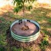 imageVego garden Raised Garden Bed 8 Tall Tree Surround with Watering Ring Olive GreenOlive Green