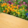 imageWoodgrain Series Raised Garden Bed 2 x 8 Outdoor WoodenLook Metal Planter Box for Gardening Vegetables Flowers Herbs4 x 4