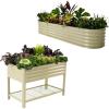 image17quot Tall 9 in 1 Metal Raised Garden Bed ampamp 32quot Tall 2 x 4 Elevated Garden Bed
