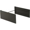 imageVego Garden 17quot Tall 41quot Wide Extension Kit for Modern Raised Garden Beds Urban CharcoalUrban Charcoal