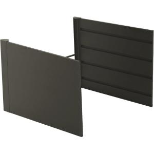 imageVego Garden 32quot Tall 41quot Wide Extension Kit for Modern Raised Garden Beds Urban CharcoalUrban Charcoal
