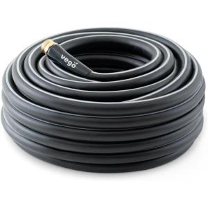 imageVego Garden Leader Hose 6ft with Brass Thread and Swivel Grip Sleeve 12quot Leader Garden Water Hose with Male to Female Fittings for Garden ampamp Yard58 75ft