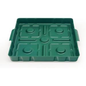 imageVego garden Bottom Watering Trays Plant Growing Trays for Seedlings 10quot x 20quot Seedling Trays 2 Pack10 x 10 8 Pack